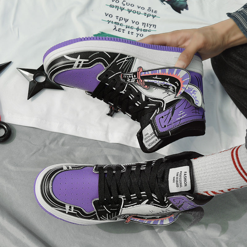 SNEAKER RORONOA: THREE-SWORD STYLE PURPLE™