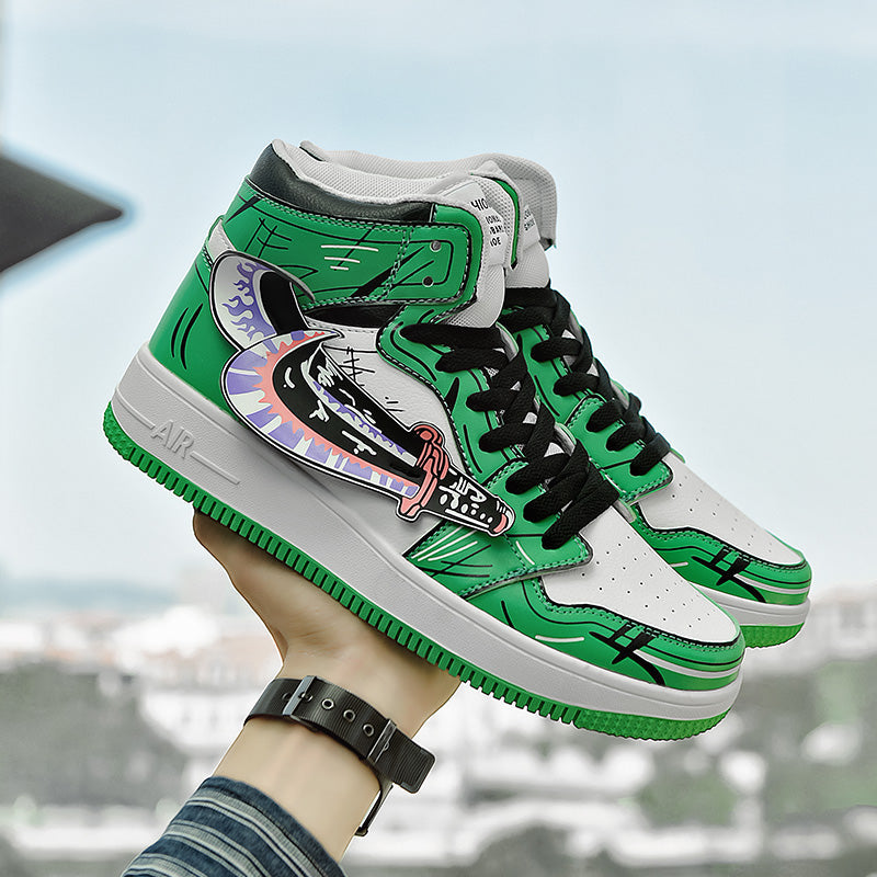 SNEAKER RORONOA: THREE-SWORD STYLE GREEN™