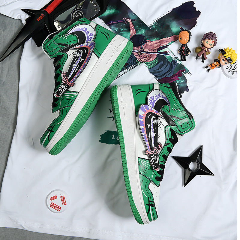 SNEAKER RORONOA: THREE-SWORD STYLE GREEN™