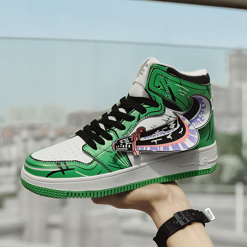 SNEAKER RORONOA: THREE-SWORD STYLE GREEN™