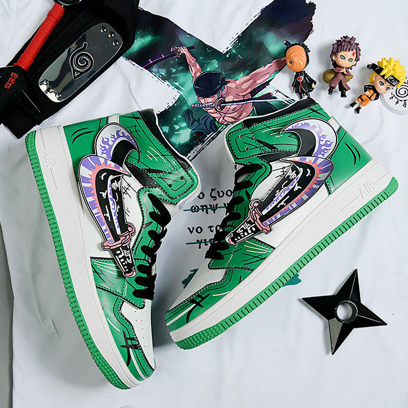 SNEAKER RORONOA: THREE-SWORD STYLE GREEN™