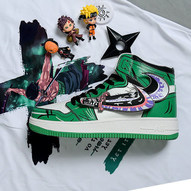 SNEAKER RORONOA: THREE-SWORD STYLE GREEN™
