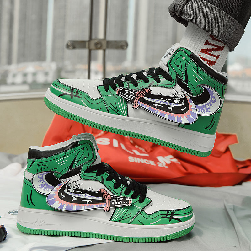 SNEAKER RORONOA: THREE-SWORD STYLE GREEN™