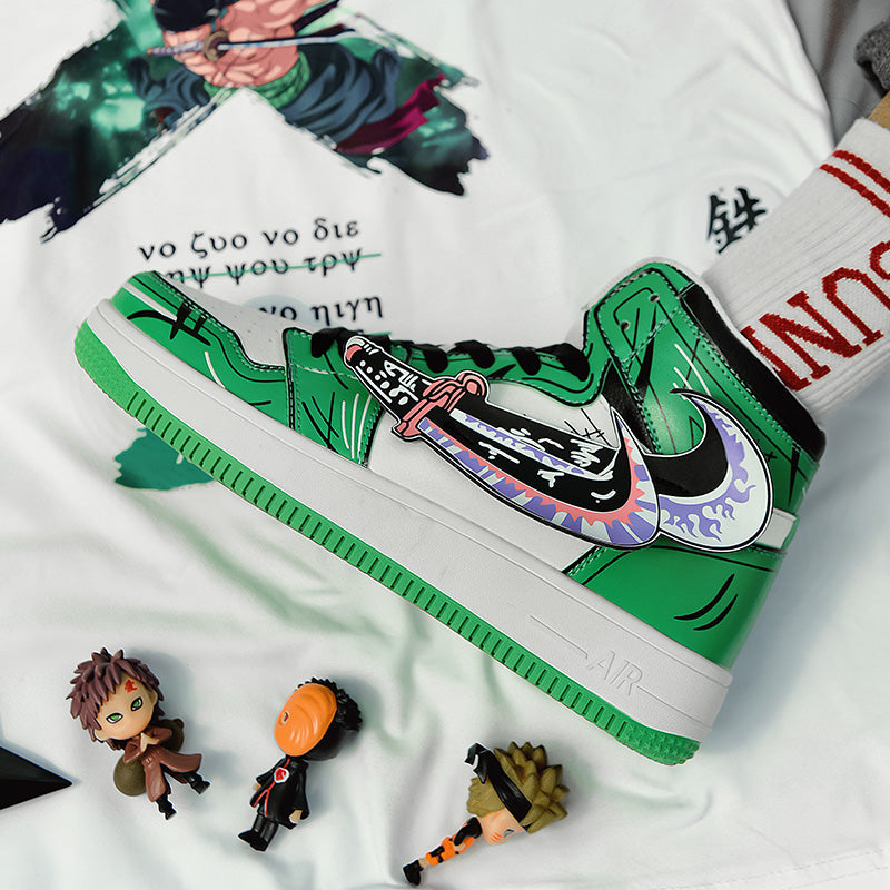 SNEAKER RORONOA: THREE-SWORD STYLE GREEN™