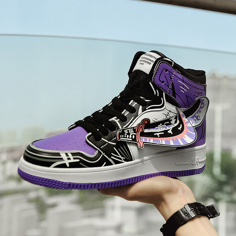 SNEAKER RORONOA: THREE-SWORD STYLE PURPLE™