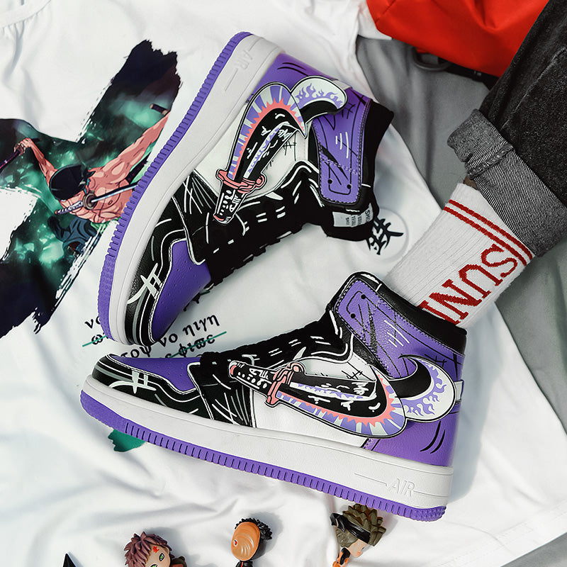 SNEAKER RORONOA: THREE-SWORD STYLE PURPLE™