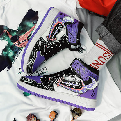 SNEAKER RORONOA: THREE-SWORD STYLE PURPLE™
