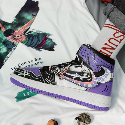 SNEAKER RORONOA: THREE-SWORD STYLE PURPLE™