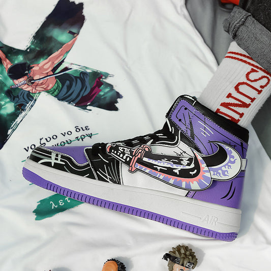 SNEAKER RORONOA: THREE-SWORD STYLE PURPLE™
